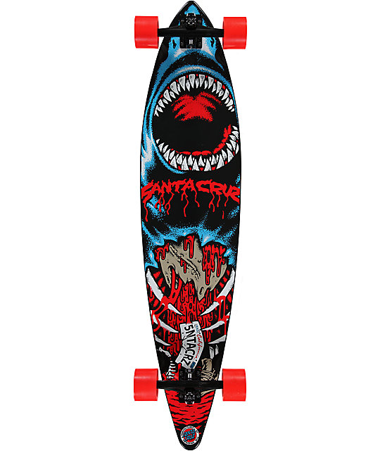 Santa Cruz Land Shark Retro 43.5" Pintail Longboard